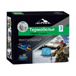Термобелье Т-07 ALPIKA FISHER EXPERT (Разм.48 / Темно-серый)
