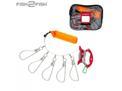 Кукан Fish2Fish с намоткой оранжевый