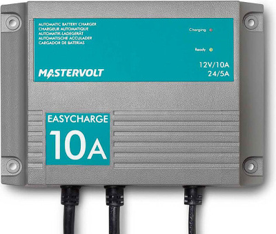 Влагозащищенное зарядное устройство EasyCharge, 10А, 2 выхода