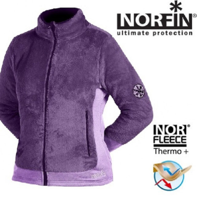 Куртка ткань флис NORFIN WOMEN MOONRISE VIOLET