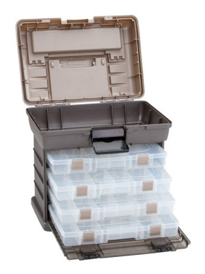 Ящик Plano 1374 с 4 коробками и верхним отсеком для аксессуаров