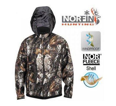 Куртка двухсторонняя NORFIN HUNTING THUNDER STAIDNESS / BLACK