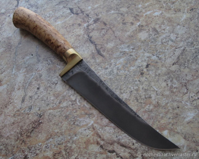 Нож Джинн-М Пчак х12мф (карельская береза)