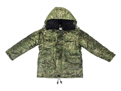 Куртка детская Зима ткань Оксфорд, цвет зеленый Цифра BVR
