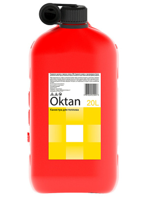 КАНИСТРА OKTAN Oktan Classic, красная , 25 л