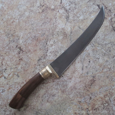 Нож Джинн Пчак х12мф (орех латунь)