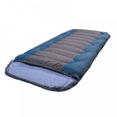 Спальный мешок PRIVAL Camp bag + (синий/сер)	