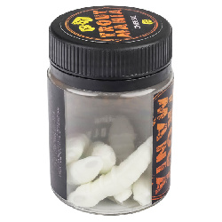 Приманка силиконовая (мягкая) TRIXBAIT DOLLY CHEESE (TBD15-002 / 1.5" / 002 White)