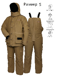 Костюм зимний NORFIN HUNTING WILD GREEN (S / 168-174Хаки)