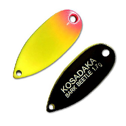 Блесна колеблющаяся KOSADAKA TROUT POLICE BARK BEETLE ( 1,7гр/D41)
