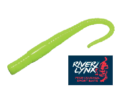 Приманка силиконовая (мягкая) RIVER LYNX TWIST WORM 85мм (RLTW002 / 3,4" / 103)