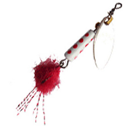 Блесна вращающаяся (вертушка) MOSCA GRAFFY ( 1,9гр/Silver, White)