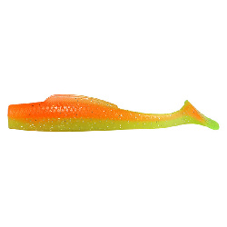 Приманка силиконовая (мягкая) Виброхвост KOSADAKA WEEDLESS MINNOW (WM-065-AGS / 2,6" / AGS)