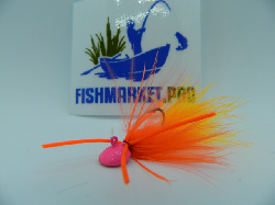 Груз Таблетка форелевая вязанная HAYABUSA (#4; 2,2гр; Оранжевый;1шт)