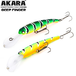 Воблeр AKARA DEEP FINDER (Длина (мм) 125; Вес (гр.) 26 / A107)
