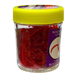 Приманка силиконовая (мягкая) KOSADAKA , банка 18гр (Плавающий ; Красный)