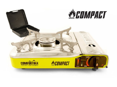Плитка газовая Comfortika Compact с переходником