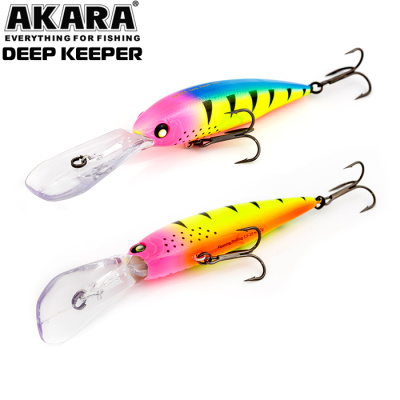 Воблeр AKARA DEEP KEEPER (Длина (мм) 110; Вес (гр.) 32 / A124)