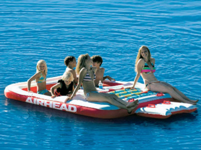 Надувной водный аттракцион Airhead Inflatable Floating Sundeck