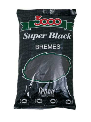 Прикормка Sensas 3000 Super BLACK Bremes 1кг