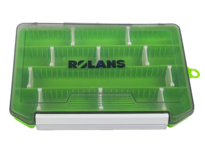 Коробка для рыболовных приманок ROLANS XD-39G , размер 21x14,5x2,5 см