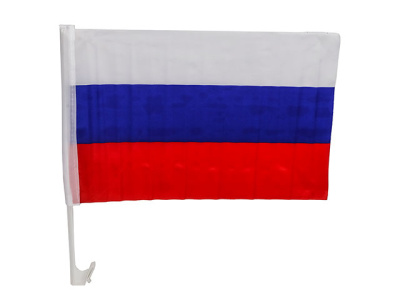 Флаг России авто 30х45