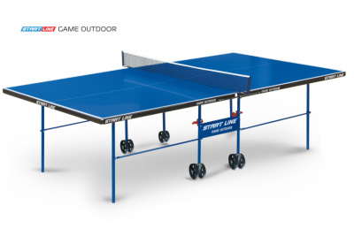 Стол теннисный START LINE GAME OUTDOOR с сеткой BLUE 273x152x76