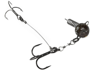 Оснастка стальная (стингер) LUCKY JOHN DEEP PIKE STINGER RIG L+FLEXHEAD (LJP7403-L015 15 гр.)