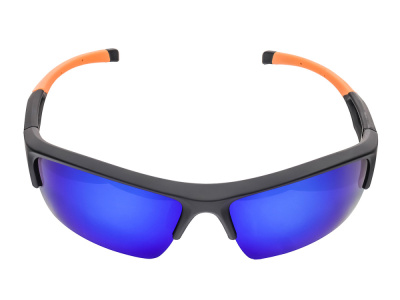 Очки поляризационные Rolans Orange Line  серое стекло + синее напыление (жестк.чехол)