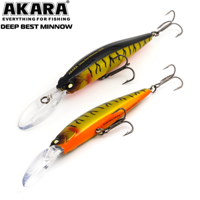 Воблeр AKARA DEEP BEST MINNOW (Длина (мм) 100; Вес (гр.) 16 / A112)