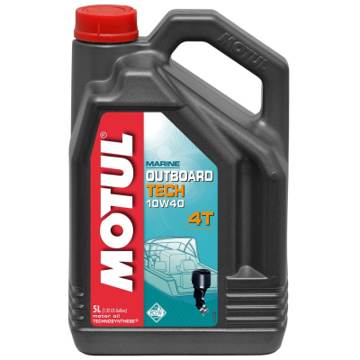 Моторное масло MOTUL OUTBOARD TECH 4T 10W40 (5л)
