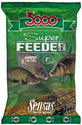 Прикормка Sensas 3000 Super FEEDER Carp 1кг