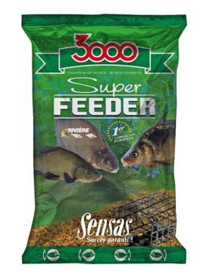 Прикормка Sensas 3000 Super Feeder RIVIERE 1кг