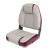 Кресло Premium High Back Boat Seat - Серый/Бургунди