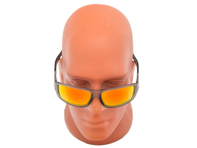 Очки поляризационные Rolans Gray Wolf  коричневое стекло + оранжевое напыление (жестк.чехол)