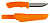 Нож Morakniv Bushcraft Orange