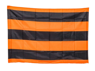Флаг Георгиевская лента 90х145 см.