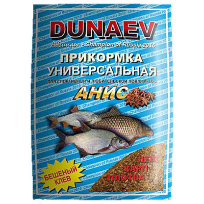 Прикормка DUNAEV классика универсальная (Анис)