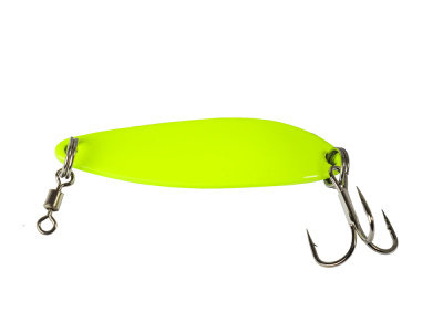 Блесна колеблющаяся DAIWA CHINOOK S 21g ( 21гр/CHT/ZEBRA GLOW 04860638)