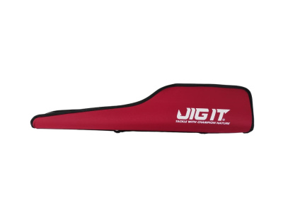 Чехол JIG IT полужесткий для зимних удилищ Red 80 см