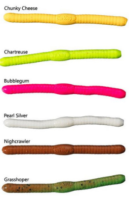 Приманка BERKLEY GULP! FAT FLOATING TROUT WORM 