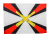 Флаг Ракетных войск и артиллерии 90х145 см.(белый)