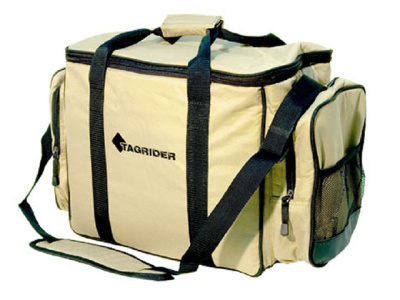 Сумка термо TAGRIDER A-022 G6006 45х27х37 см c карманами