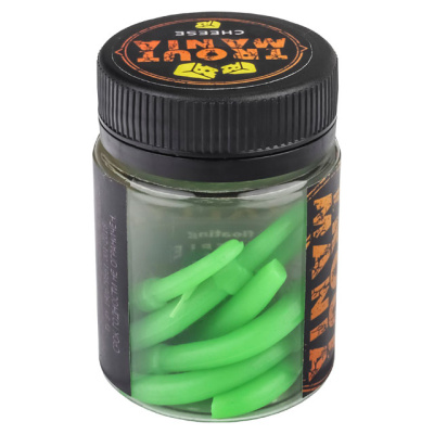 Приманка силиконовая (мягкая) TRIXBAIT SKALLY CHEESE (TBS24-005 / 2.4" / 005 Lime)
