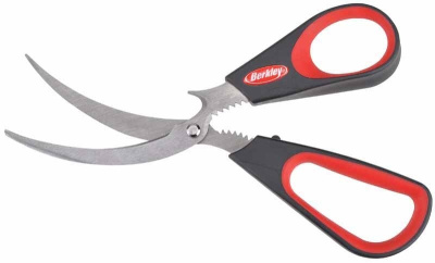 Ножницы Berkley BTBS Bait SHEARS 18cm Red/Black