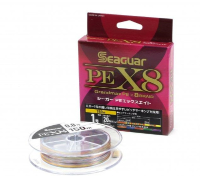 Леска плетеная (шнур) SEAGUAR PE X8 