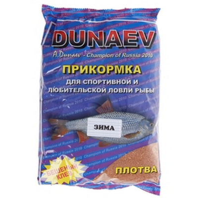 Прикормка DUNAEV ICE 0.9кг (Плотва)