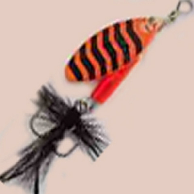 Блесна вращающаяся (вертушка) MOSCA GRAFFY ( 3,5гр/Fluo Orange+Line,Orange)