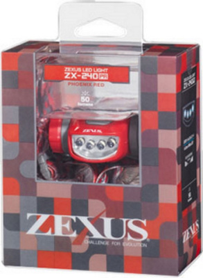 Фонарик налобный Zexus ZX-240PR