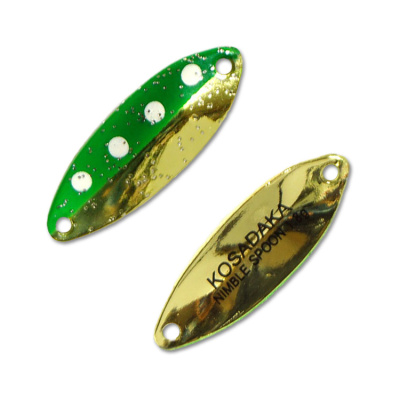 Блесна колеблющаяся KOSADAKA TROUT POLICE NIMBLE SPOON ( 1,8гр/K02)